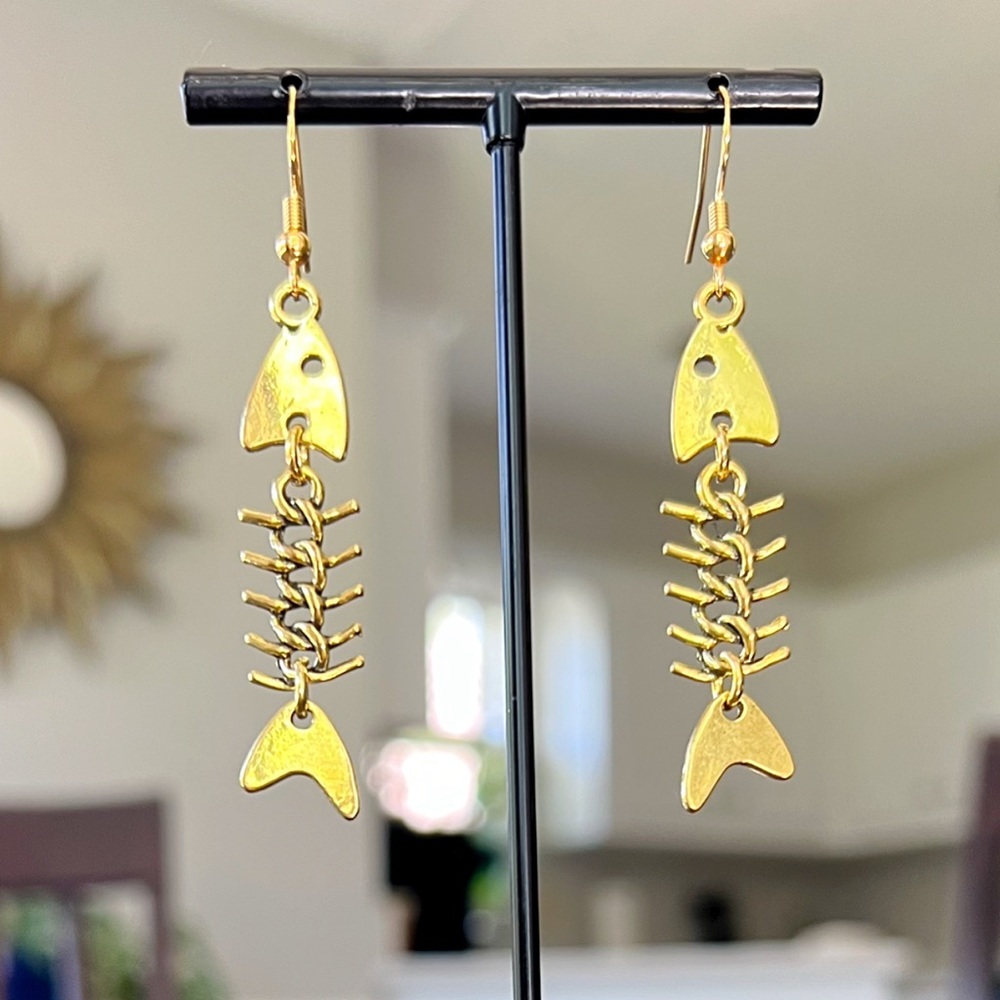 Fabulous Fishbone Earrings